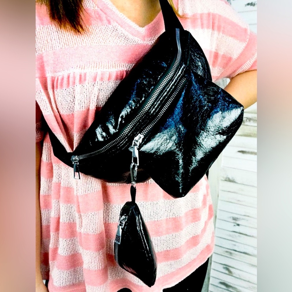 Supercute Fanny pack with match in bag small coin purse!